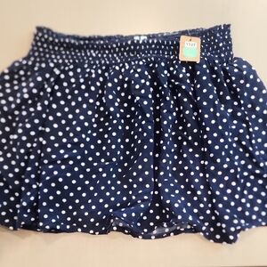 Maurices Blue and White Patterned Shorts